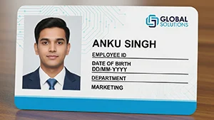 Custom Printed PVC Id Card Design with Logo