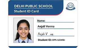 Custom PVC and RFID student ID card for schools and colleges