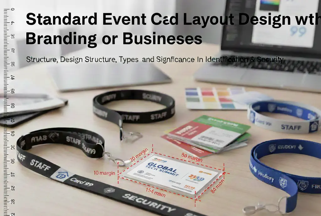 Event Card Layout Design for Professional Printing