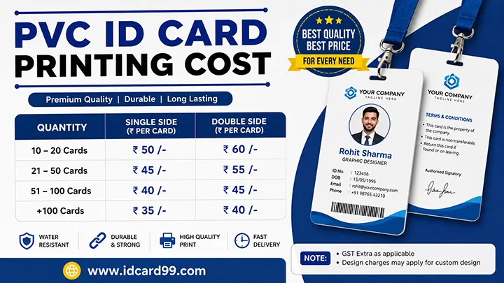 PVC Card Printing Cost - Complete Pricing Guide