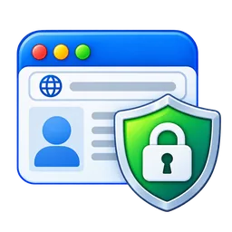 Browser privacy icon