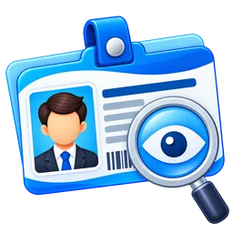 Preview ID card icon