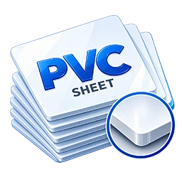 PVC sheet material icon
