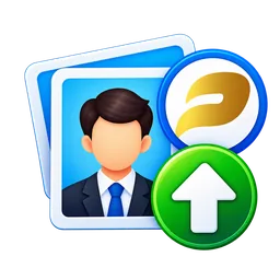 Upload photo and logo icon