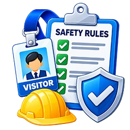 Visitor safety rules and security instructions