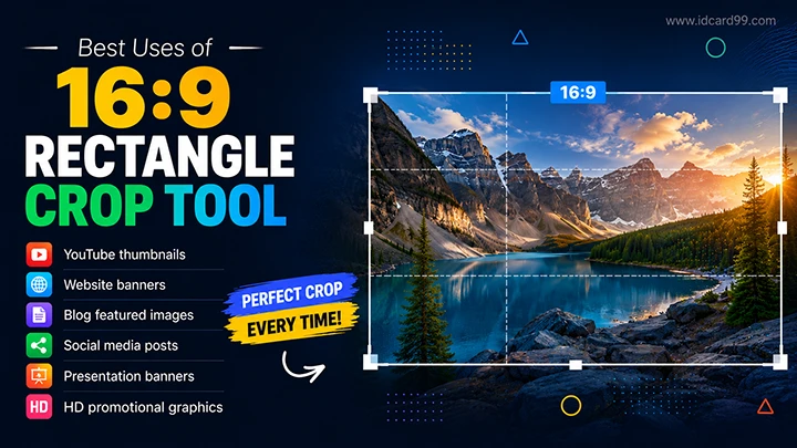 16:9 Rectangle Crop Tool