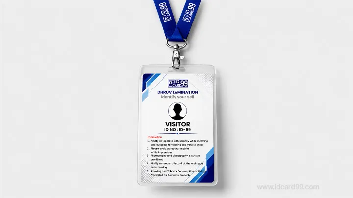 Visitor ID Card Generator